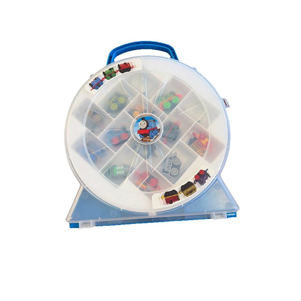 Thomas the Train and Friends Minis Trains with Carrying Case Lot of 14 NOTE